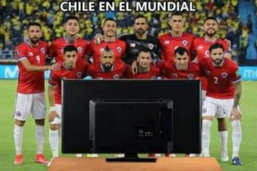 Chile y Colombia quedaron fuera del Mundial de Qatar 2022 yhay memes!