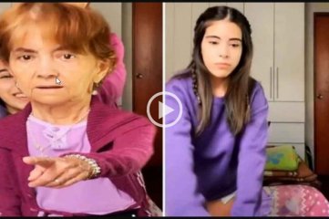 Video viral: hacía un TikTok junto a su nieta y se desmayó