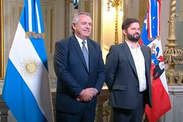 Alberto Fernndez se rene con el flamante presidente chileno Gabriel Boric