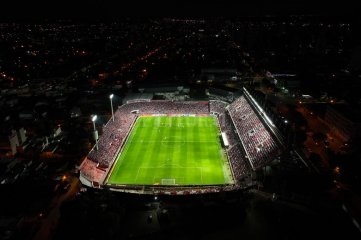 Noche de Copa Sudamericana: Unin-Junior, desde el drone de El Litoral