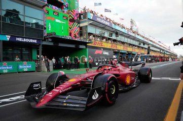 Leclerc y su Ferrari consiguieron la "pole position" en el GP de Australia