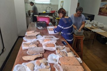 Una investigacin arqueolgica une a pueblos del sur santafesino