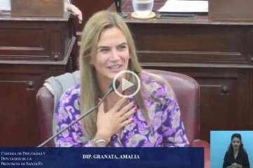 "Perdn, met la pata, Pablo!": la frase viral de Amalia Granata que incomod al titular de la Cmara de Diputados