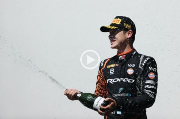 Video: el himno argentino por la victoria de Franco Colapinto en la Fórmula 3