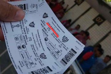 El insólito error en las entradas de Fluminense - Unión