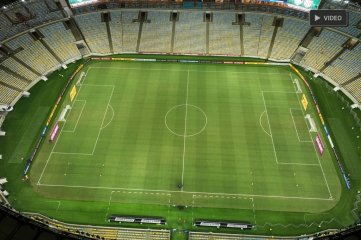 Desde el drone de El Litoral: as se ve el Maracan a la espera de Fluminense - Unin