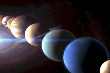 Fenómeno astronómico: un "desfile"  planetario se puede ver en el cielo