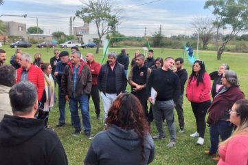 Vecinos de barrio Los Conquistadores de Sauce Viejo se reunieron con el Intendente por la inseguridad