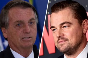 Bolsonaro sugirió que es mejor que DiCaprio "mantenga la boca cerrada"