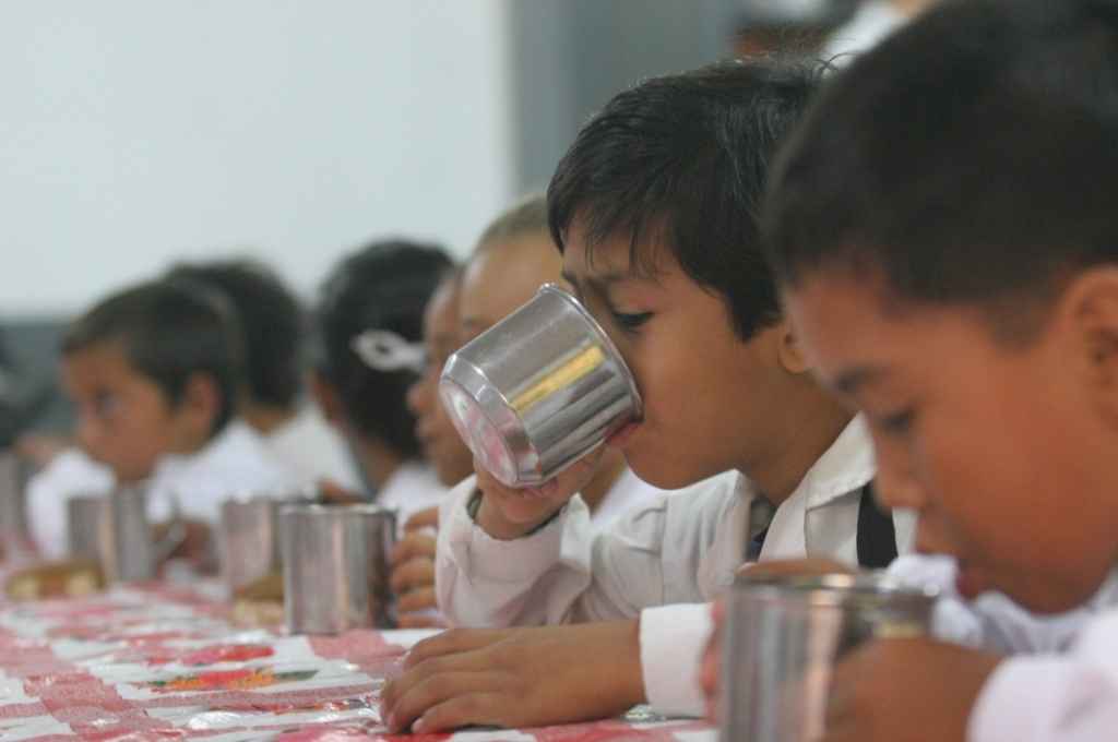 Varias escuelas vieron afectados el servicio de comedor y copa de leche. Crédito: Gentileza