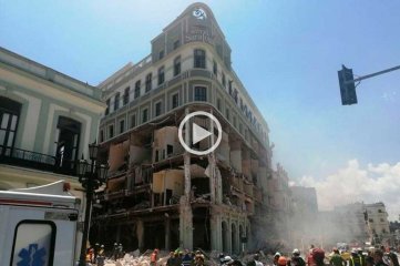 Ya son 31 los muertos en Cuba tras la explosión del hotel Saratoga 