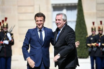 Fernández y Macron advierten sobre los efectos de la guerra en Ucrania