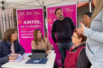 "Juntos en tu barrio": en Las Flores se puso en marcha la propuesta de concejales de JxC 