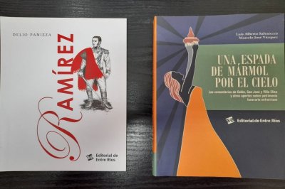 Presentación de dos libros de la Editorial de Entre Ríos en Concepción del Uruguay