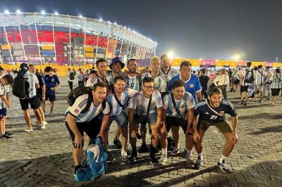 La selección de Argentina se siente local con el apoyo de 35.000 hinchas en los partidos - 